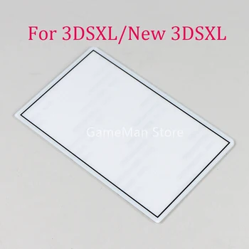 1 шт. защитное стекло для верхнего экрана 3DSXL 3DSLL Передняя крышка Верхняя защитная пленка для ЖК-экрана для новой консоли 3DSXL LL