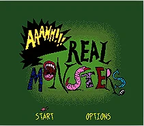 Аааа! Игровая карта Real Monsters 16bit MD для Sega Mega Drive для системы Genesis