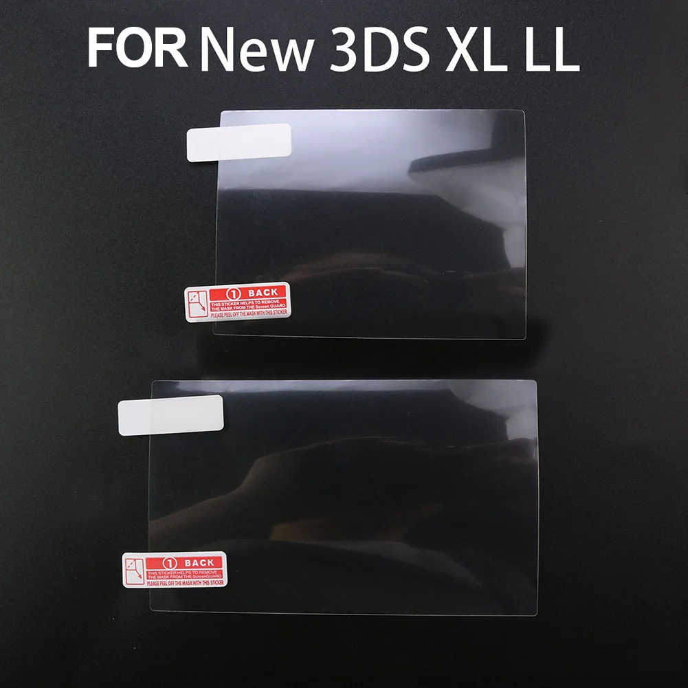 Защитная пленка Screeb Protector Прозрачное Покрытие Защитная Пленка Для Игровой консоли New 3DS XL/LL 3DS XL/3DS XL3