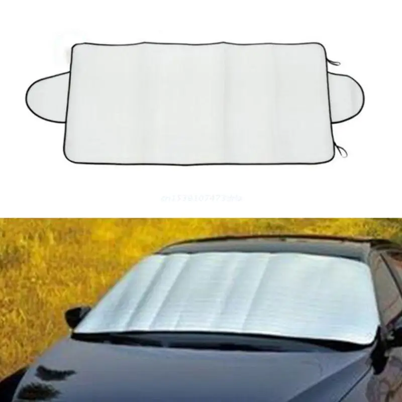 150 * 70 см Крышка ветрового стекла Экран окна автомобиля солнечный Свет Лед Снег Защита от пыли Челнока0