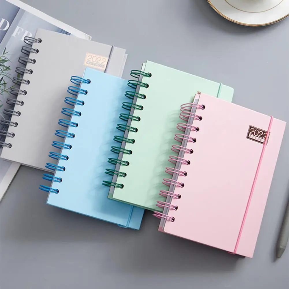 A5/A6 Notebook Agenda 2022 Diary Book 365 Day Note Book 2022 Planner Journal Notepad Stationery Supplies блокнот для записей0