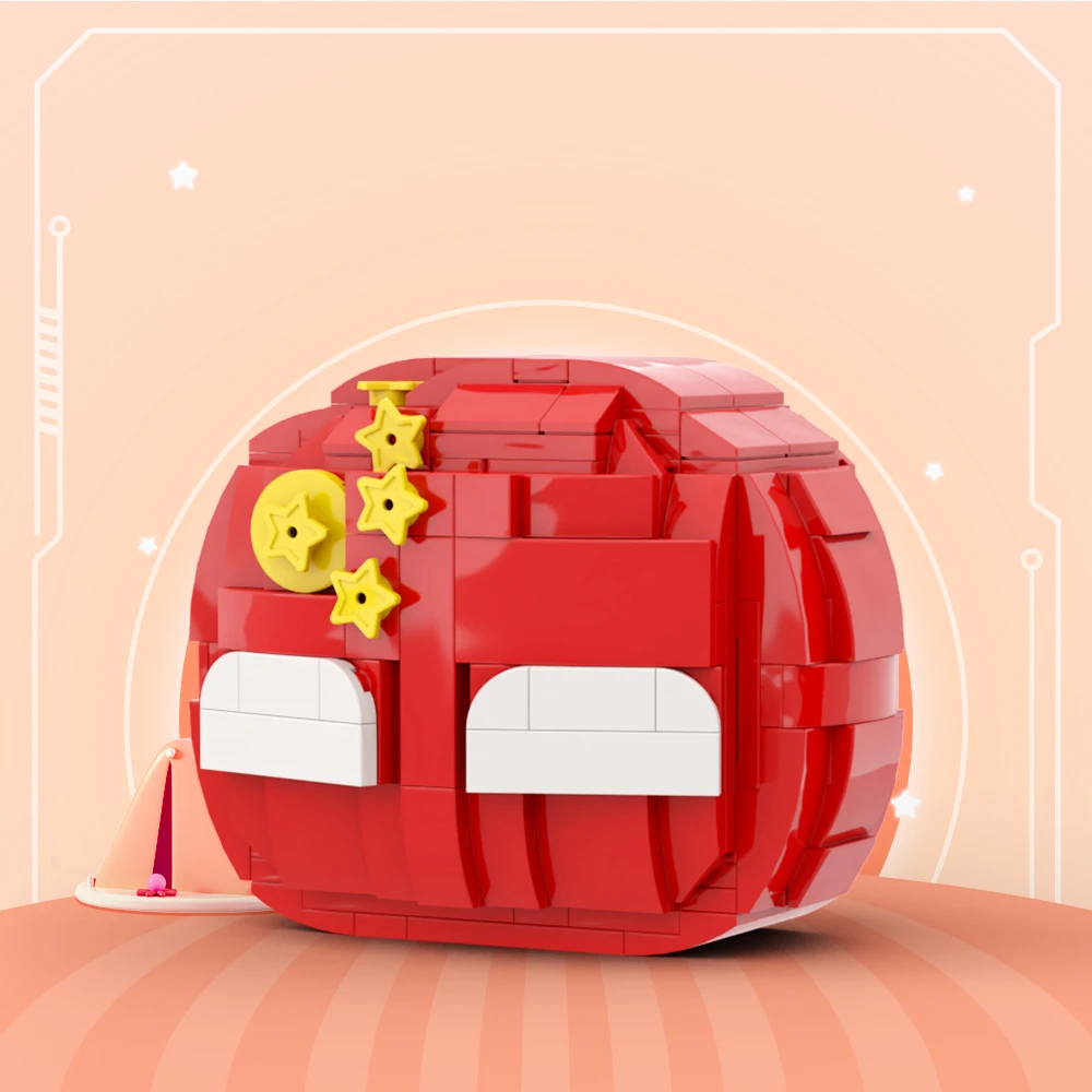 MOC Creativity Polandball Chinaball Набор Строительных Блоков с Героями Комиксов Polandball Собирает Кирпичные Игрушки для Детского Подарка0