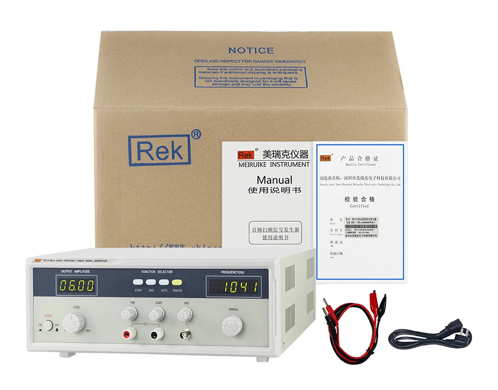 REK RK1212BLN Цифровой функциональный генератор сигналов, счетчик, частотомер0