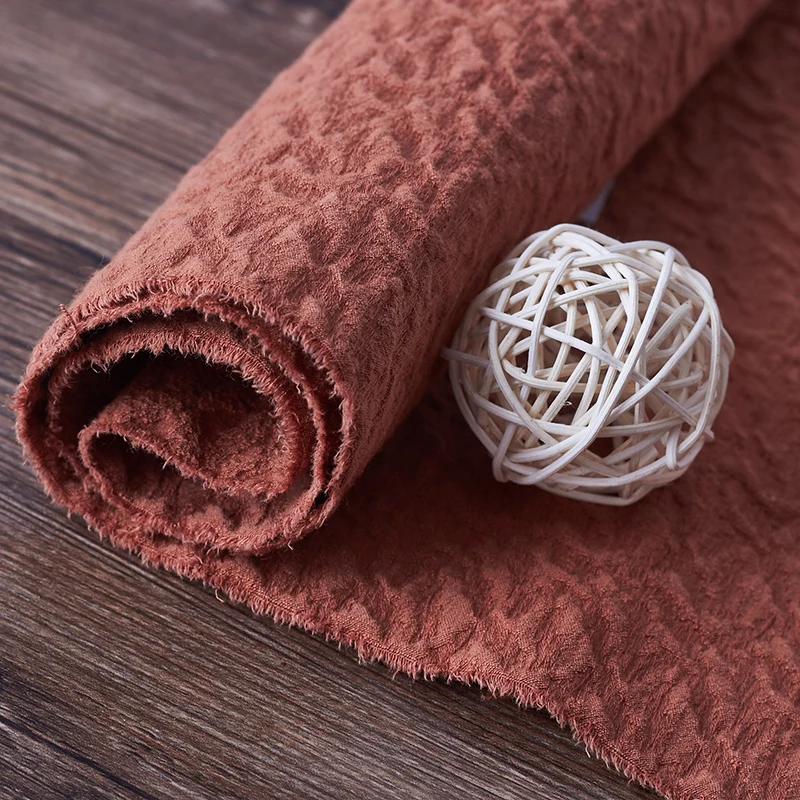 Брюки из эластичной хлопчатобумажной ткани tissu карамельного цвета telas из высококачественного материала для индивидуального изготовления0
