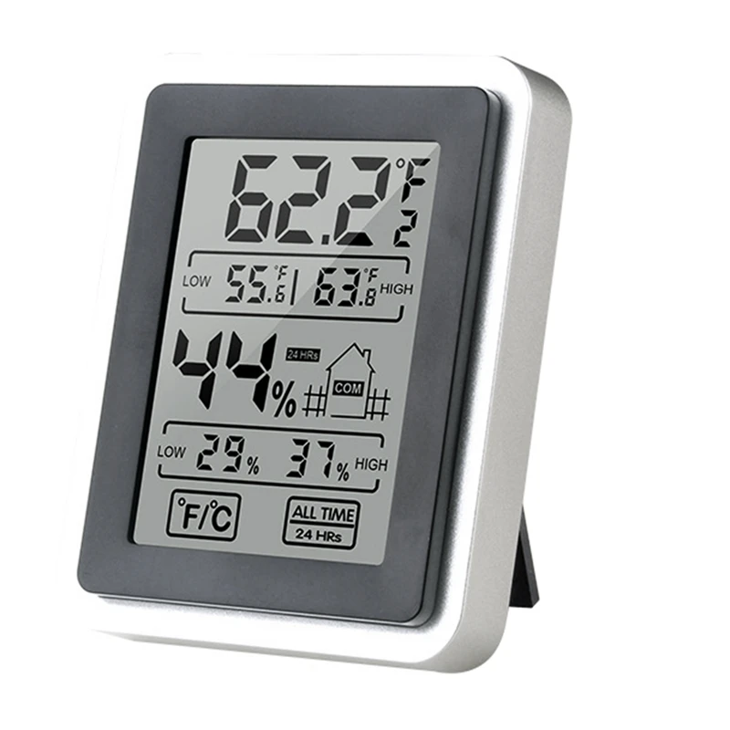 ЖК-цифровой термометр-гигрометр, удобный датчик температуры в помещении, измеритель влажности, измерительные приборы0