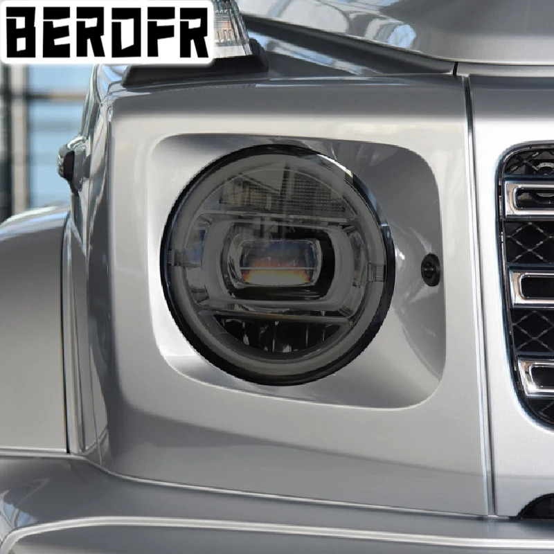 Защитная Пленка Для Автомобильных Фар Заднего Фонаря Дымчато-Черная Прозрачная Наклейка TPU Для Mercedes Benz G Class W463 2019-2021 AMG0
