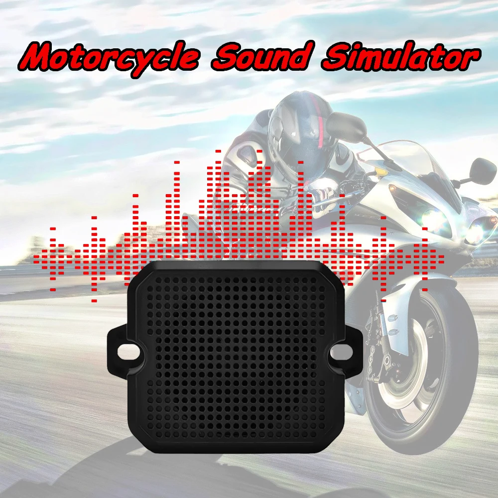Модификация электромобиля Sound Valley sengoo имитирует звук мотоцикла, имитирующий звук двигателя электрического мотоцикла, звук звуковой волны g0