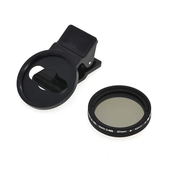 1 шт. Зеркальная камера с объективом для мобильного телефона нейтральной плотности, Эффективный Портативный Универсальный фильтр ND2-400 с ND фильтром