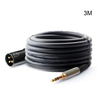 3,5 мм TRS от мужчины к мужчине беспроводной приемник Выходной микрофонный сбалансированный кабель