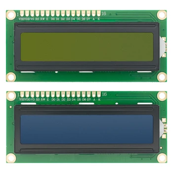 LCD1602 С Модулем I2C Синий/Желто-Зеленый Экран 16x2-символьный ЖК-дисплей PCF8574T PCF8574 IIC I2C Интерфейс 5V