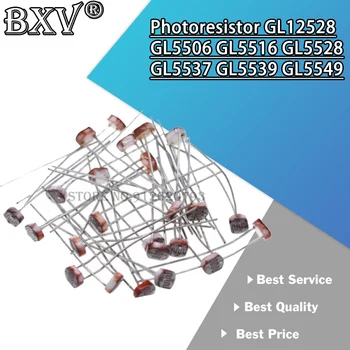 LDR Фото Светочувствительный Резистор Фотоэлектрический Фоторезистор GL12528 5528 GL5528 5537 5506 5516 5539 5549 Для Arduino GL5506