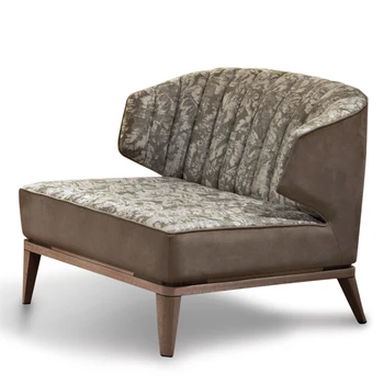 Nordic leisure односпальный диван-кресло розовое современное кресло для гостиной с откидной спинкой Роскошное ленивое кресло из нержавеющей стали