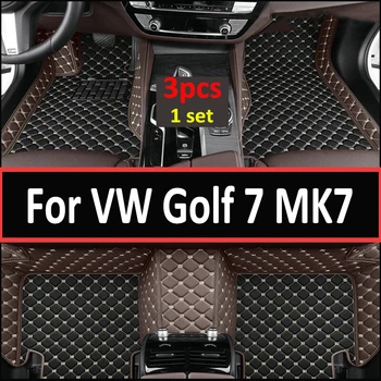Автомобильные Коврики Для Volkswagen vw Golf 7 MK7 2020 2019 2018 2017 2016 2015 2014 2013 Автостайлинг Интерьера Защитные Чехлы Ковры