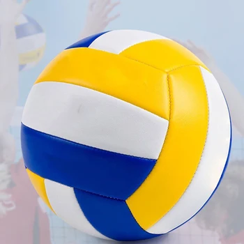 Волейбол Идеальный волейбол № 5 для игр в помещении и на открытом воздухе Гандбол и бильярд с мягкими материалами из ПВХ и резины