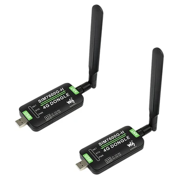 Горячий модуль-ключ TTKK 2X Waveshare SIM7600G-H 4G-доступа в Интернет для глобальной связи Raspberry Pi GNSS