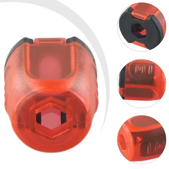 Держатель отвертки-намагничивателя, магнитное кольцо для намагничивателя с хвостовиком 6,35 мм Для сверл, высококачественные детали для отверток