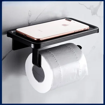Держатель рулона туалетной бумаги без перфорации, Скандинавский Туалет, Подставка для мобильного телефона, Держатель туалетной бумаги, Стеллаж для хранения салфеток