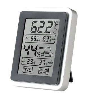 ЖК-цифровой термометр-гигрометр, удобный датчик температуры в помещении, измеритель влажности, измерительные приборы