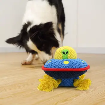 Забавные собачьи Пищащие игрушки Прочная Интерактивная Игрушка-компаньон для собак с пищалками