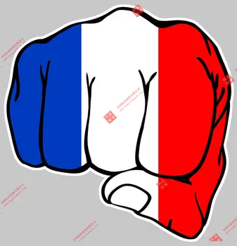 Интересные автомобильные Наклейки с Французским Флагом Для укладки автомобилей ПВХ Виниловые Аксессуары для мотоциклов