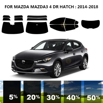 Комплект для УФ-тонировки автомобильных окон из нанокерамики для MAZDA MAZDA3 4 DR HATCH 2014-2018