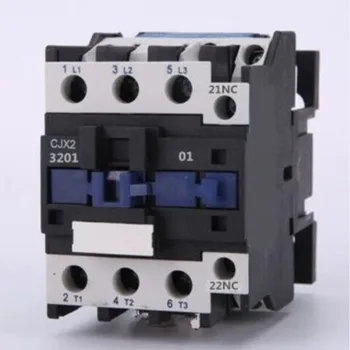 Контактор переменного тока CJX2-3201 32A переключает напряжение контактора переменного тока LC1 380V 220V 110V 48V 36V 24V 12V с поплавковым выключателем