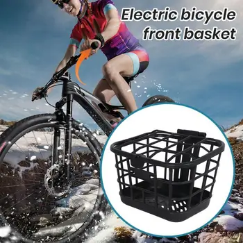 Корзина для хранения электровелосипеда, вместимость корзины для скутера, Простота установки, прочная несущая заменяемая деталь для велосипеда