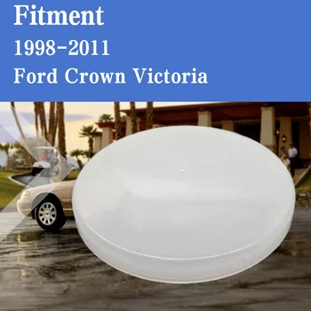 Крышка купольного фонаря Объектив 77-570 для Ford Crown Victoria 1998-2011 Белый круглый пластиковый полицейский перехватчик