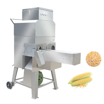 Машина для лущения свежей кукурузы из нержавеющей стали Высокоэффективный Шелушитель свежей кукурузы Высокопроизводительная молотилка для сладкой кукурузы