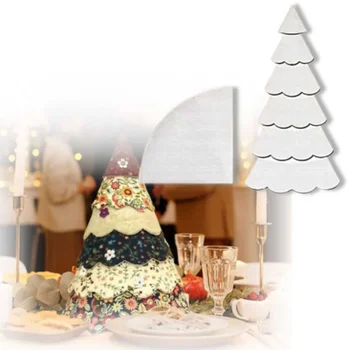 Набор для квилтинга в виде Рождественской елки ручной работы Рождественский шаблон для квилтинга Рождественский шаблон для шитья своими руками