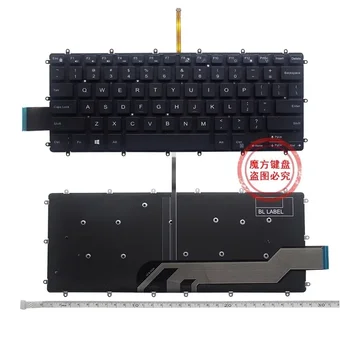 Новая клавиатура для ноутбука DELL 15-7560 14-7000 1745 7466 7467 R1545B с подсветкой клавиатуры