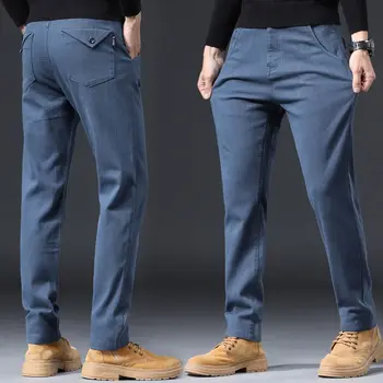 Новые брендовые мужские повседневные брюки, военные тактические облегающие брюки, Прямая толстовка для пеших прогулок, мужские повседневные офисные брюки C8