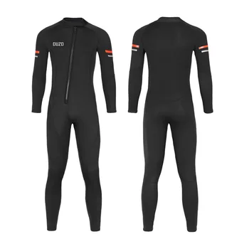 Новый водолазный костюм из хлоропреновой резины толщиной 3 мм для мужчин, цельный водолазный костюм с утолщенной изоляцией и защитой от холода, для подводного плавания и серфинга
