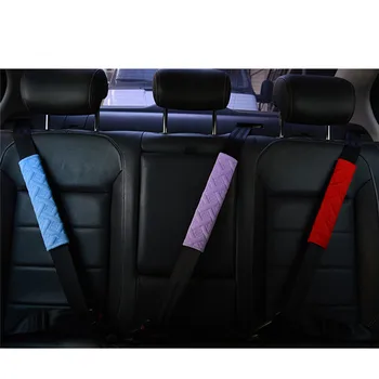 Плечевая накладка ремня безопасности Авто Крышка ремня безопасности автомобиля Подушки безопасности Протектор ремня безопасности автомобиля