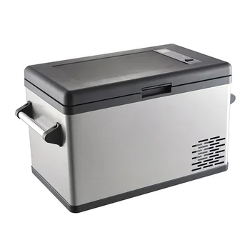 Портативный автомобильный морозильный холодильник для кемпинга с 12/24 В постоянного тока и 100-240 В переменного