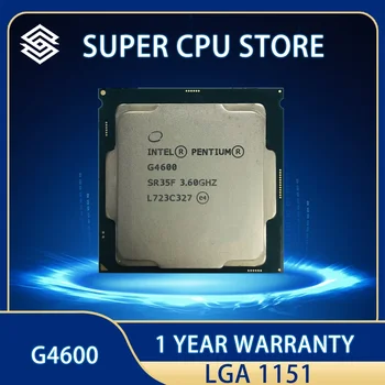 Процессор Intel Pentium G4600 CPU 3M 51W 3,6 ГГц Двухъядерный четырехпоточный LGA 1151