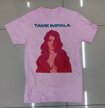 Рубашка в стиле ретро Peace and Paranoia Tame Impala Светло-розового цвета Унисекс, размер S-3XL, VE760, длинные рукава