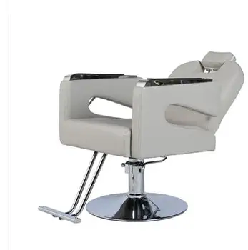 Стулья для парикмахерских, специальные стулья для парикмахерских салонов, красные парикмахерские кресла с сеткой из нержавеющей стали, подъемные парикмахерские кресла, liftabl