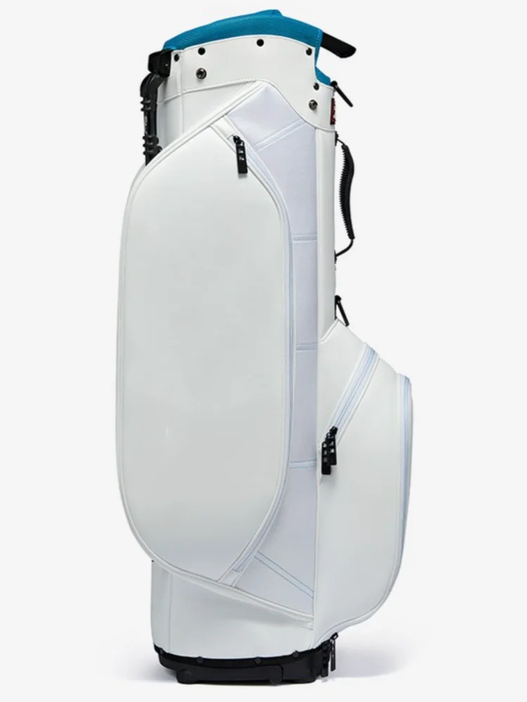 Новый Бренд Aspire Golf Bag Высокого Качества Темно-синего/Белого Цветов Caddy Bag Сумка из Полиэстера с Подставкой для Гольфа1