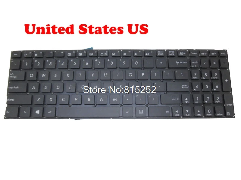 Ноутбук С Английской/Традиционной Китайской Клавиатурой TW Для ASUS R515 R515SA R515MA D553 D553MA D553SA Без Рамки1