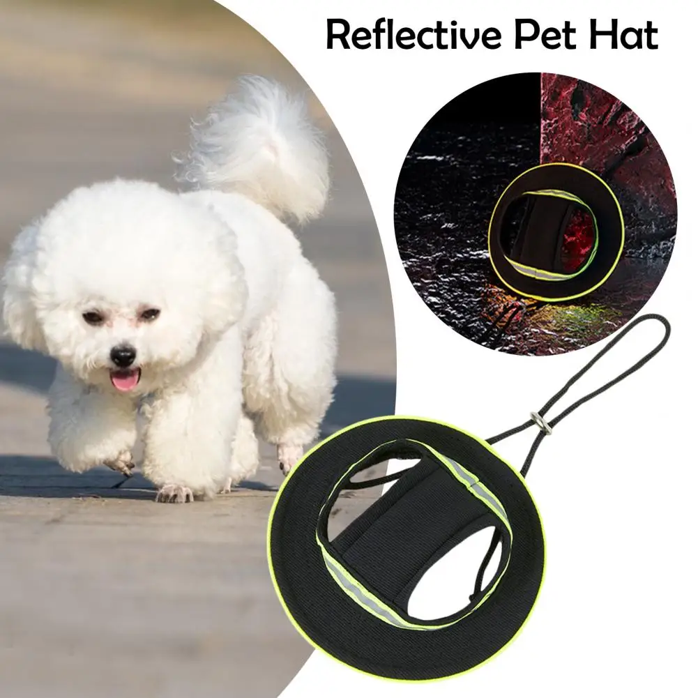 Стильная шляпа для домашних животных, Шляпа для домашних животных для собак, Стильные Функциональные шляпы для домашних животных для приключений на свежем воздухе, Варианты светоотражающего солнцезащитного крема для маленьких1