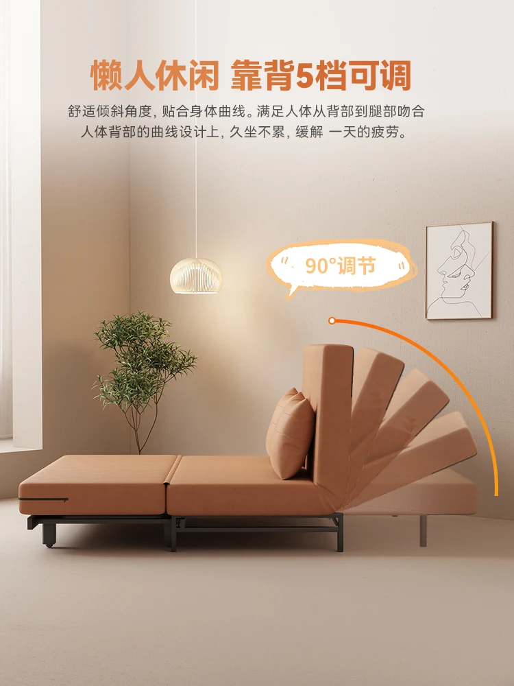 Раскладной диван-кровать для двухместного использования На балконе маленькой квартиры, многофункциональный выдвижной, Новый одноместный3