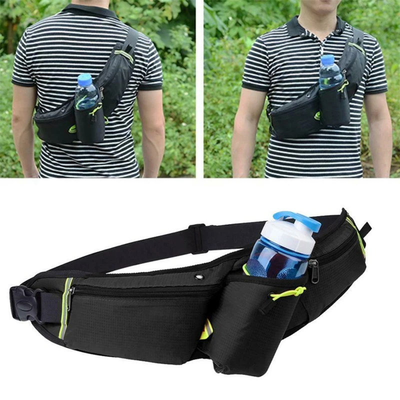 Спортивная бутылка для воды Унисекс, набедренная сумка на пояс, водонепроницаемая сумка для бега, скалолазания, мобильный телефон, поясная сумка для мотоцикла3