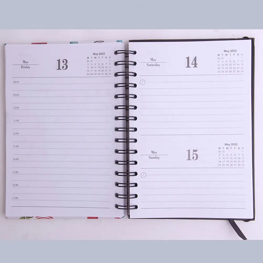 A5/A6 Notebook Agenda 2022 Diary Book 365 Day Note Book 2022 Planner Journal Notepad Stationery Supplies блокнот для записей4