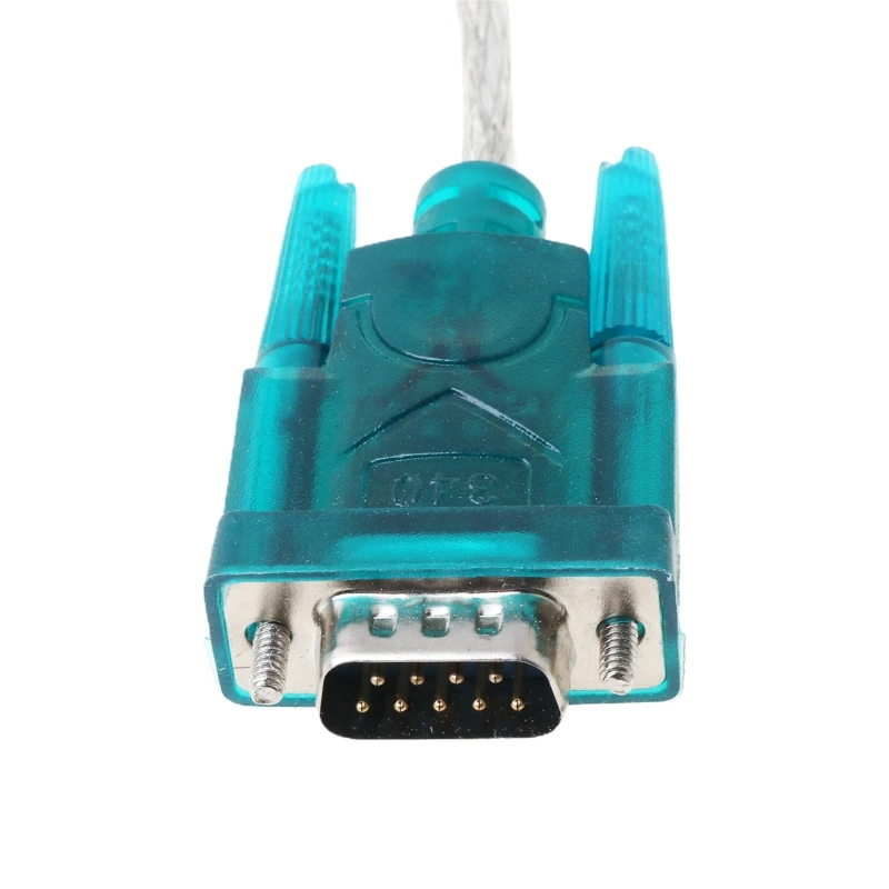 Десантный черный USB в RS-232 интерфейс RS-232(разъем DB9) последовательный кабель адаптер конвертер для ПК4