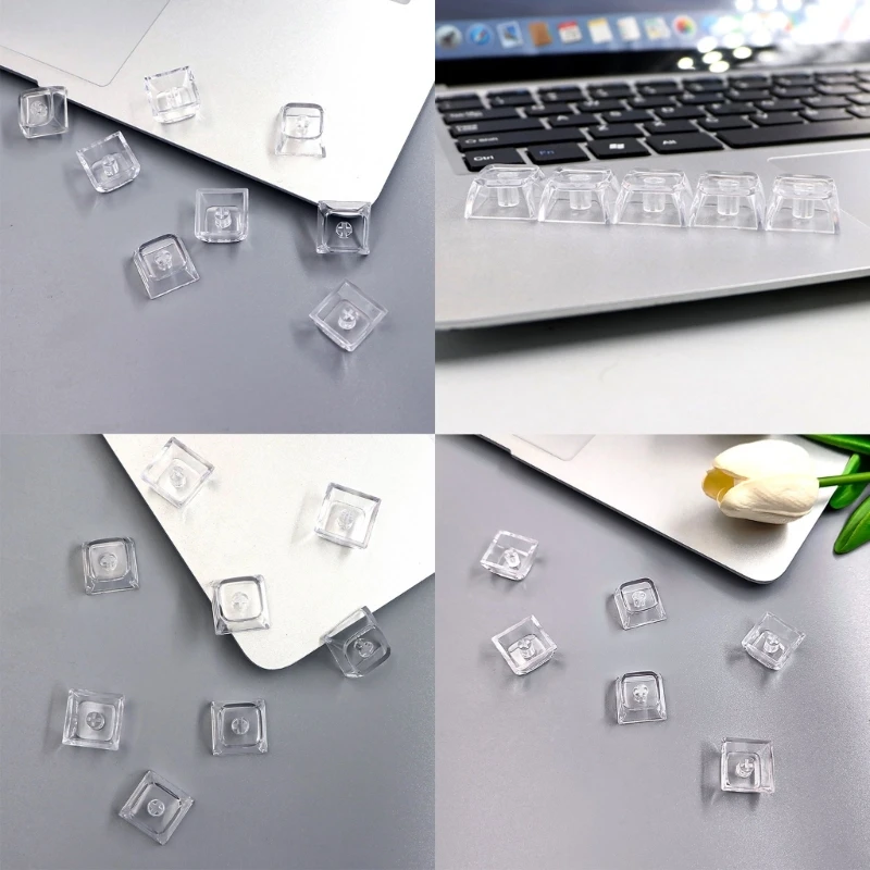 Игровая клавиатура 20шт XDA 1U 1X прозрачный слой кристально чистых клавишных колпачков с подсветкой для механической клавиатуры СДЕЛАЙ сам4