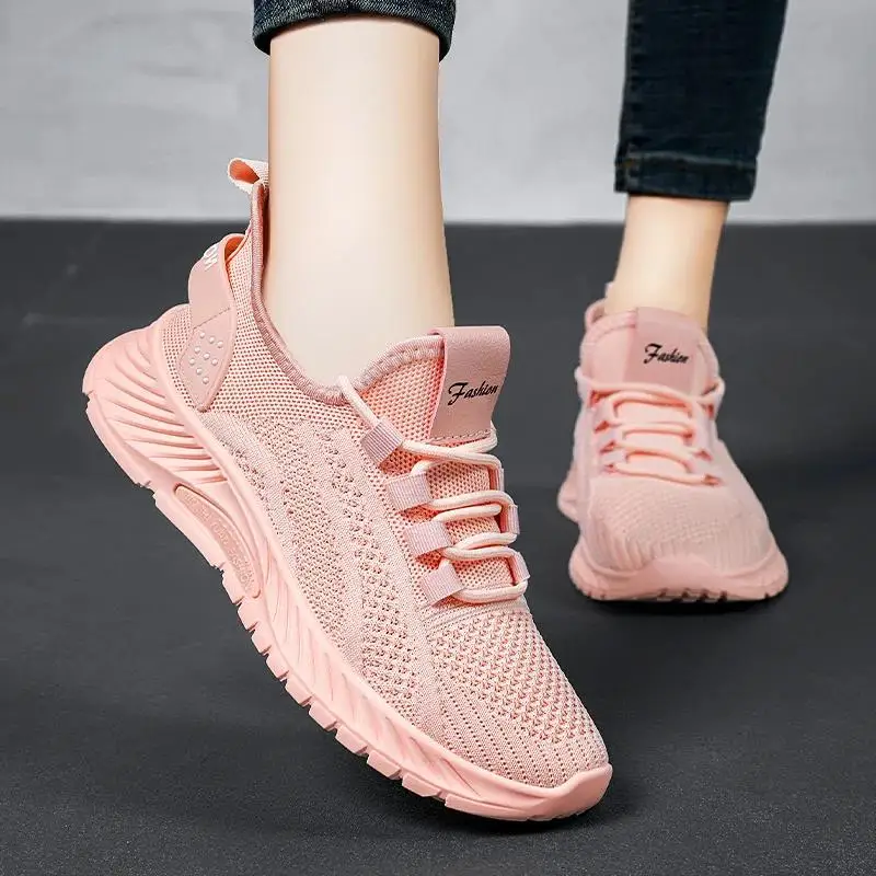54 Женские кроссовки для бега, Дышащая Спортивная обувь для женщин, Удобная Модная Повседневная обувь5