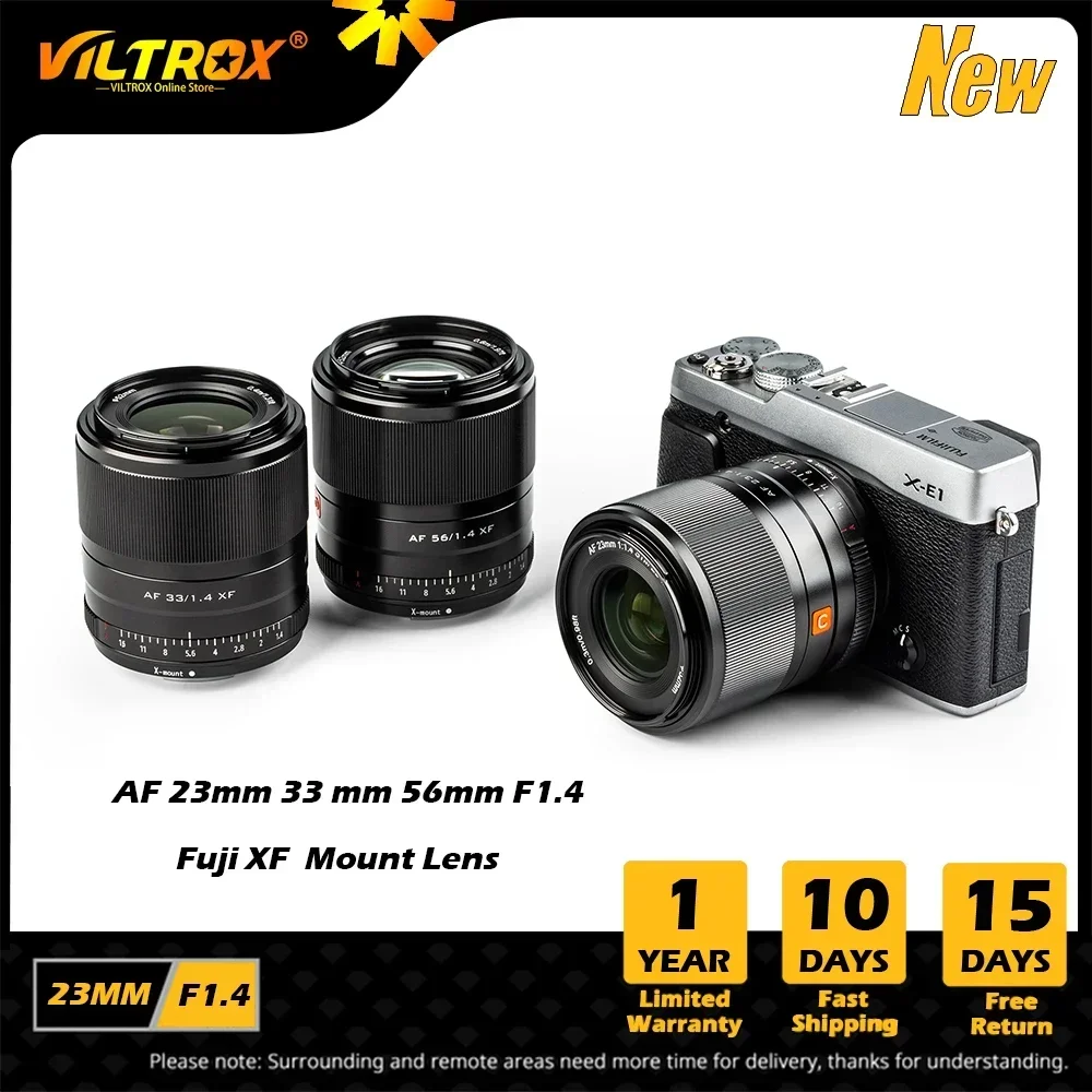 Viltrox 23 мм 33 мм 56 мм 13 мм Объектив F1.4 С Автоматической Фокусировкой Портретные Объективы с большой диафрагмой для Объектива камеры Fujifilm Fuji X Mount X-T4 X-T305