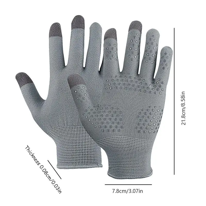 Велосипедные перчатки для мужчин, силиконовые нескользящие нейлоновые велосипедные перчатки с ладонями, аксессуары для велоспорта, Весенне-осенние принадлежности, дышащие солнцезащитные средства5