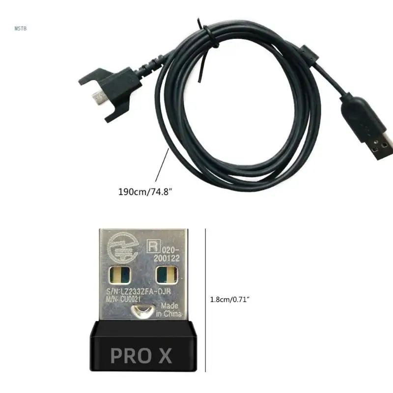 Приемник сигнала USB-ключа для адаптера беспроводной игровой мыши Logitech G502 G6035